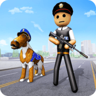 火柴人越狱警犬