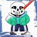 如何画Sans