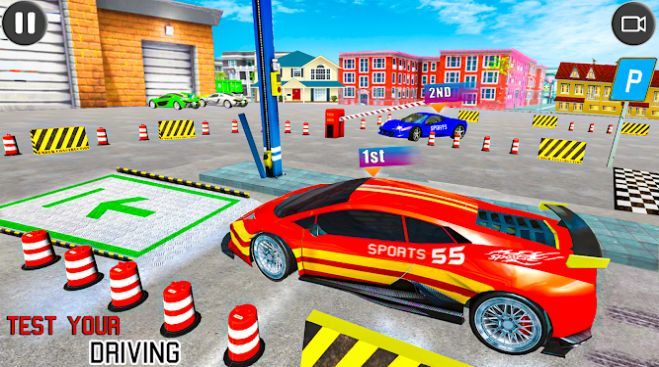 多层汽车疯狂停