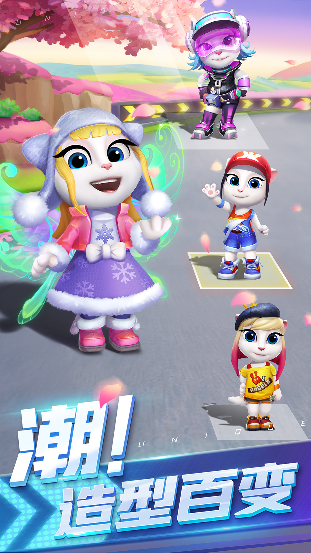 汤姆猫飞车无限金币钻石版
