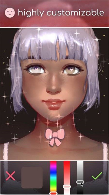 动态肖像捏脸女版