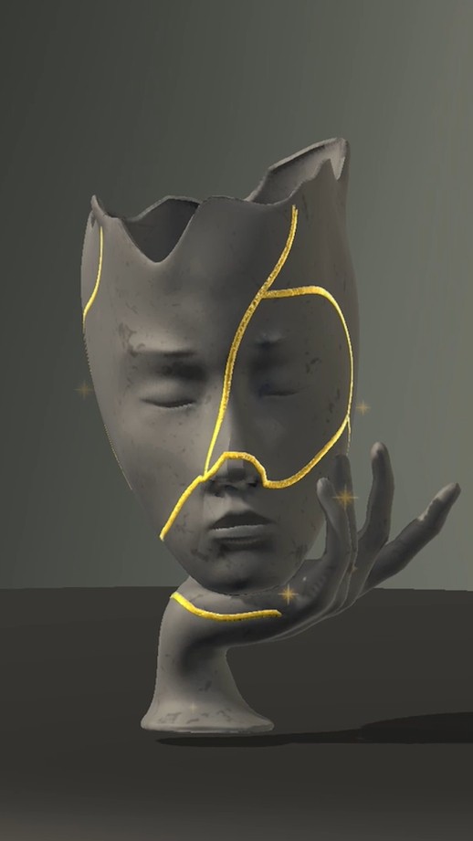 修复雕像