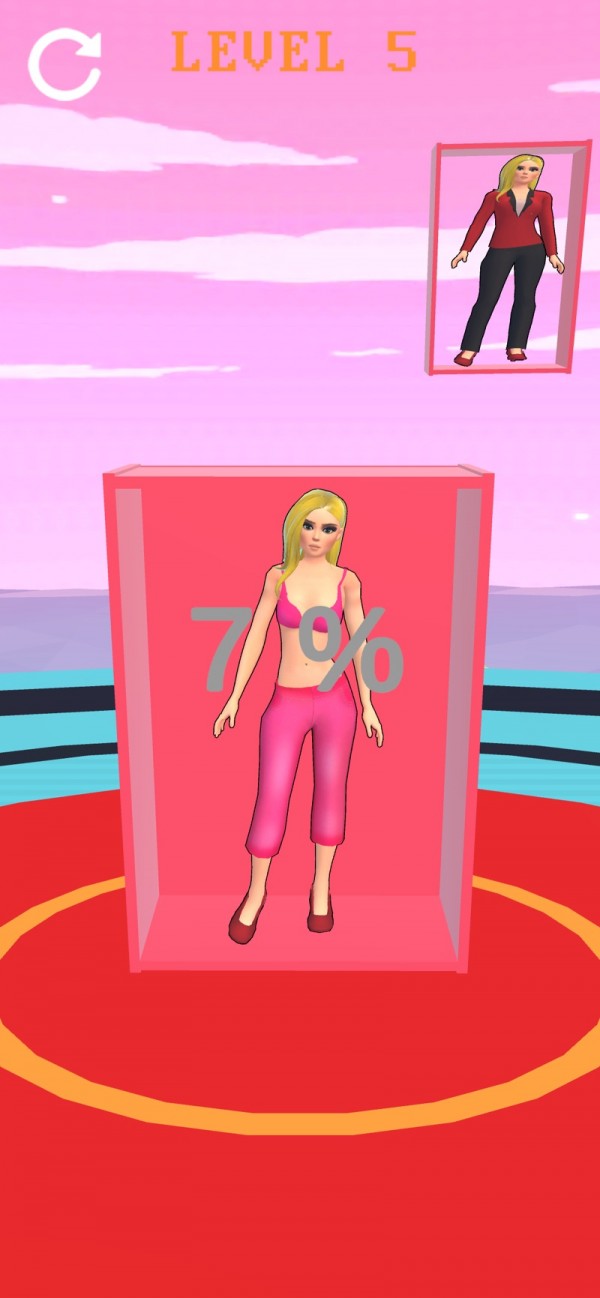 娃娃奔跑3D美容挑战iOS