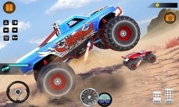 Monster Truck OffRoad Racing Stunts