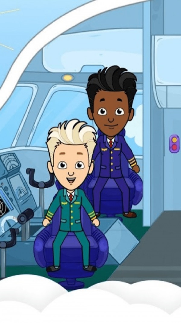 我的小镇卡通城飞机场